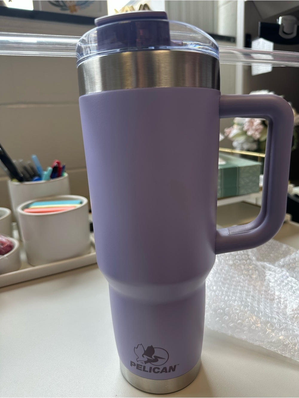 Pelican Porter 40oz. Insulated Tumbler Lilac color - Picture 2 of 5